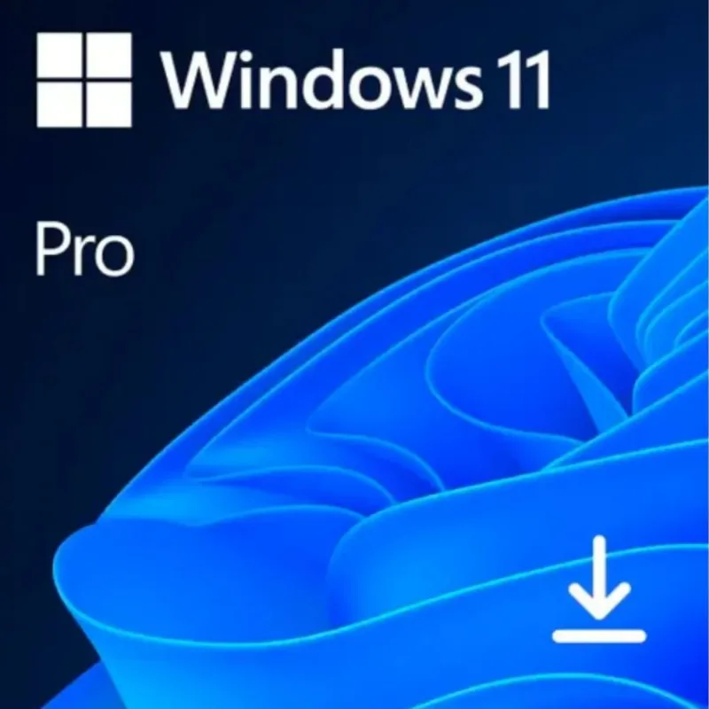 Microsoft Windows 11 Pro, 32/64 Bits, Licença Original, Chave Vitalícia - Cartão Físico