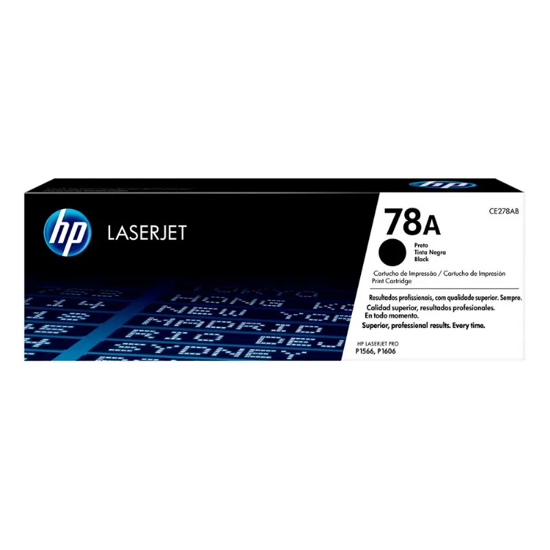 Toner HP 78A Preto CE278AB