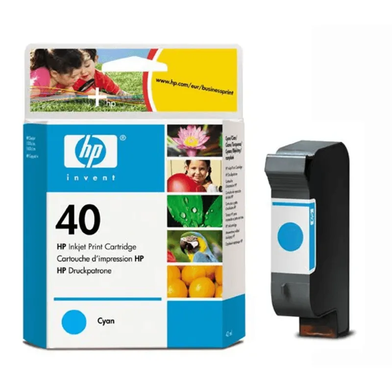 Cartucho de Tinta Hp 40 51640c Ciano | HP 200 300 330 400 430