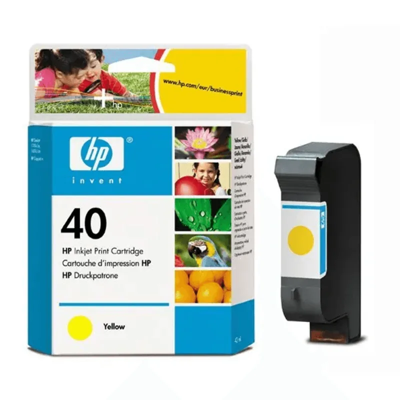Cartucho de Tinta Hp 40 51640y Amarelo | HP 200 300 330 400 430
