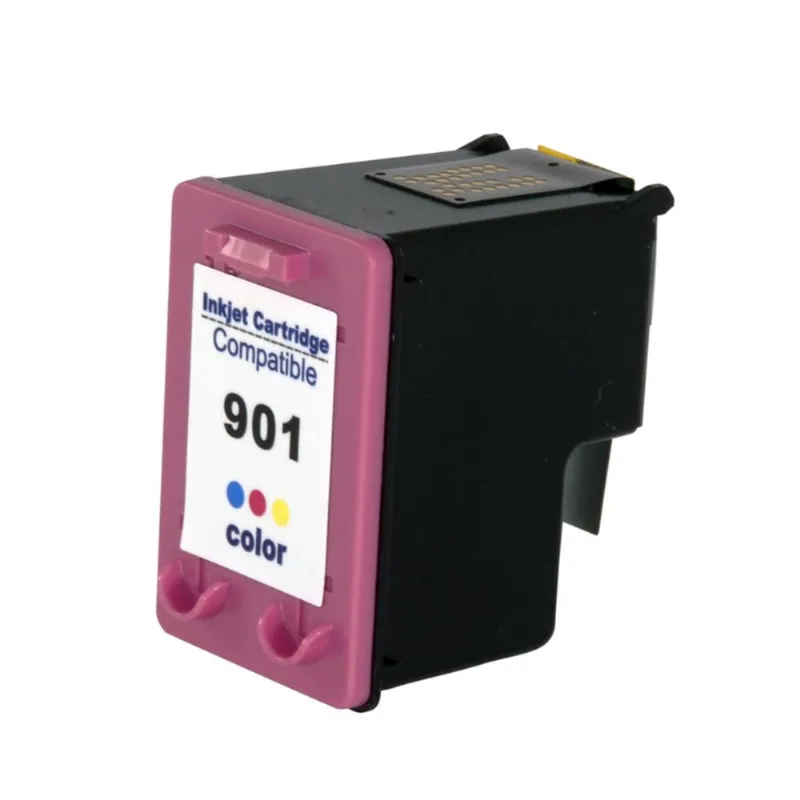 Cartucho de Tinta Compatível com hp 901XL 901 CC656AB Colorido J4580 J4680 J4660 J4500 J4550 12ml
