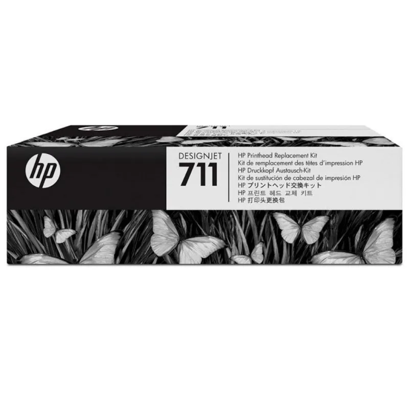 Cabeca de Impressao Plotter HP Suprimentos C1Q10A HP 711 KIT Unico