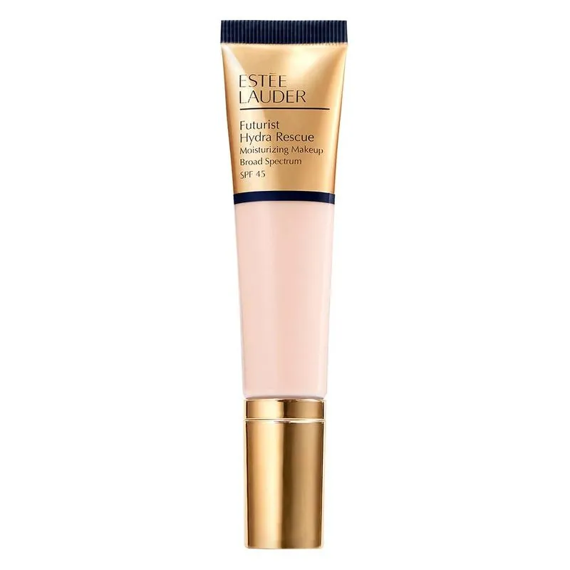 Base Hidratante Estée Lauder Futurist Hydra Rescue Moisturizing FPS45 1N0 Porcelain