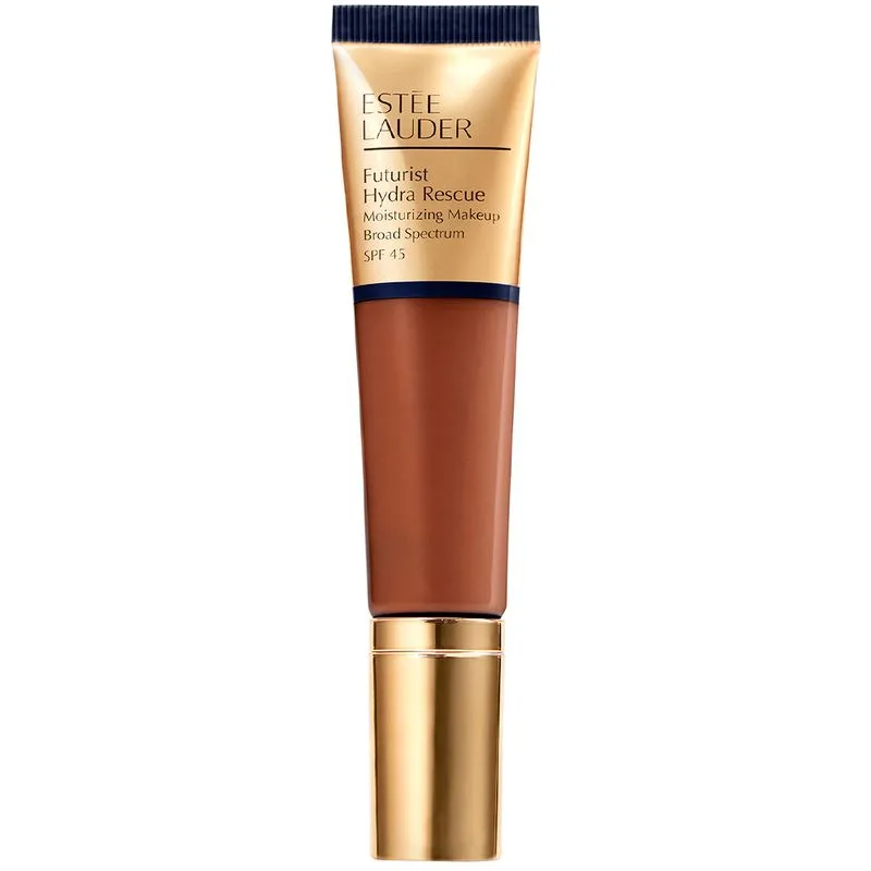 Base Hidratante Estée Lauder Futurist Hydra Rescue Moisturizing FPS45 6W1 Sandalwood
