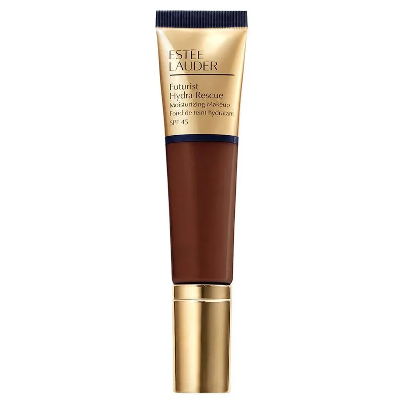 Base Hidratante Estée Lauder Futurist Hydra Rescue Moisturizing FPS45 8C2 Intense Java