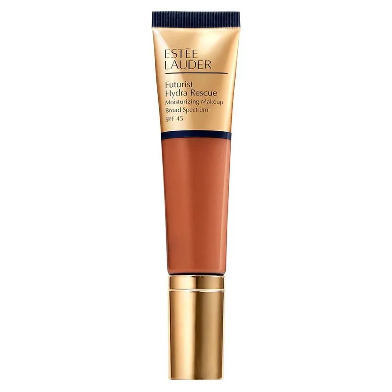 Base Hidratante Estée Lauder Futurist Hydra Rescue Moisturizing FPS45 6C1 Rich Cocoa
