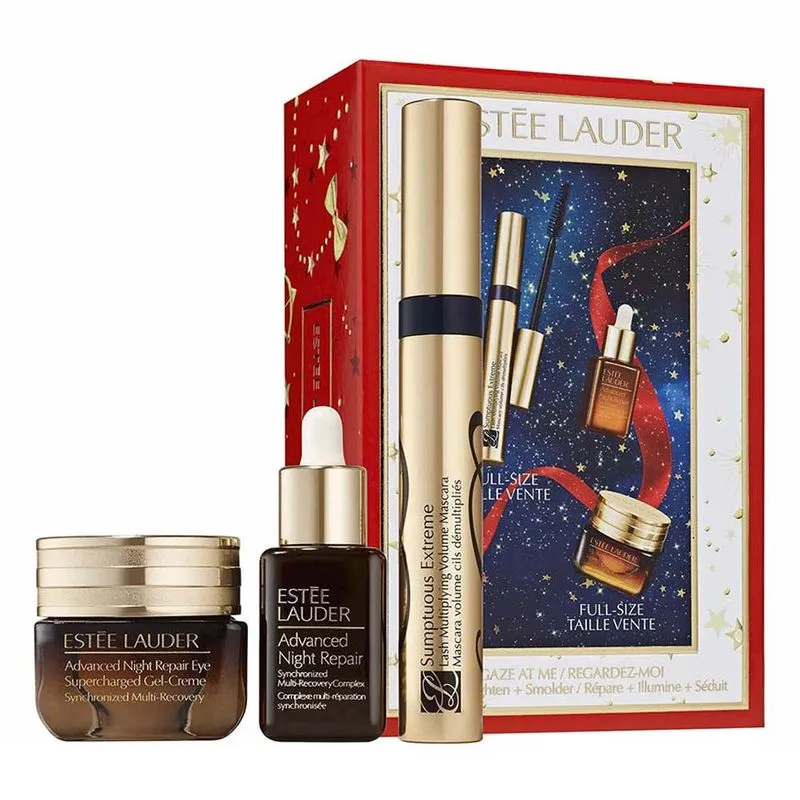 Estee Lauder Kit - Sérum Facial + Gel-Creme + Máscara de Cílios Kit