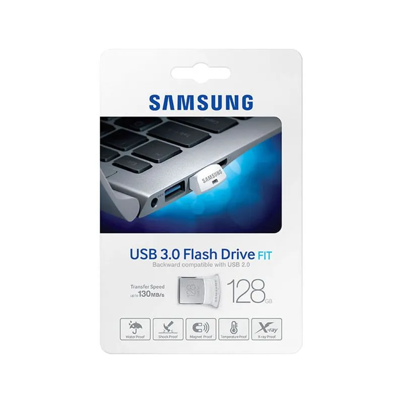 Pendrive USB 3.0 - 128GB - Samsung Fit - MUF-128BB/AM