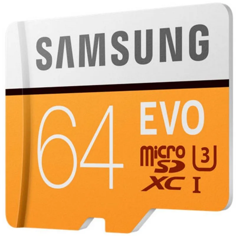 Cartão de memória microSDHC 64GB Samsung EVO (Classe 10, UHS-I, c/ Adaptador) - MB-MP64GA/AM