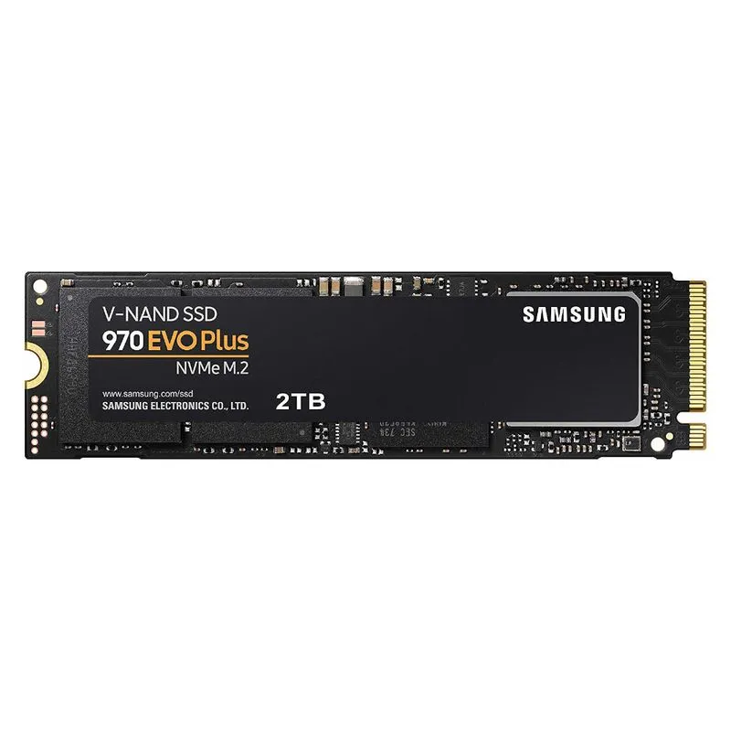 SSD - M.2 (2280 / PCIe NVMe) - 2.000GB (2TB ) Samsung 970 EVO Plus (V-NAND) - MZ-V7S2T0B/AM