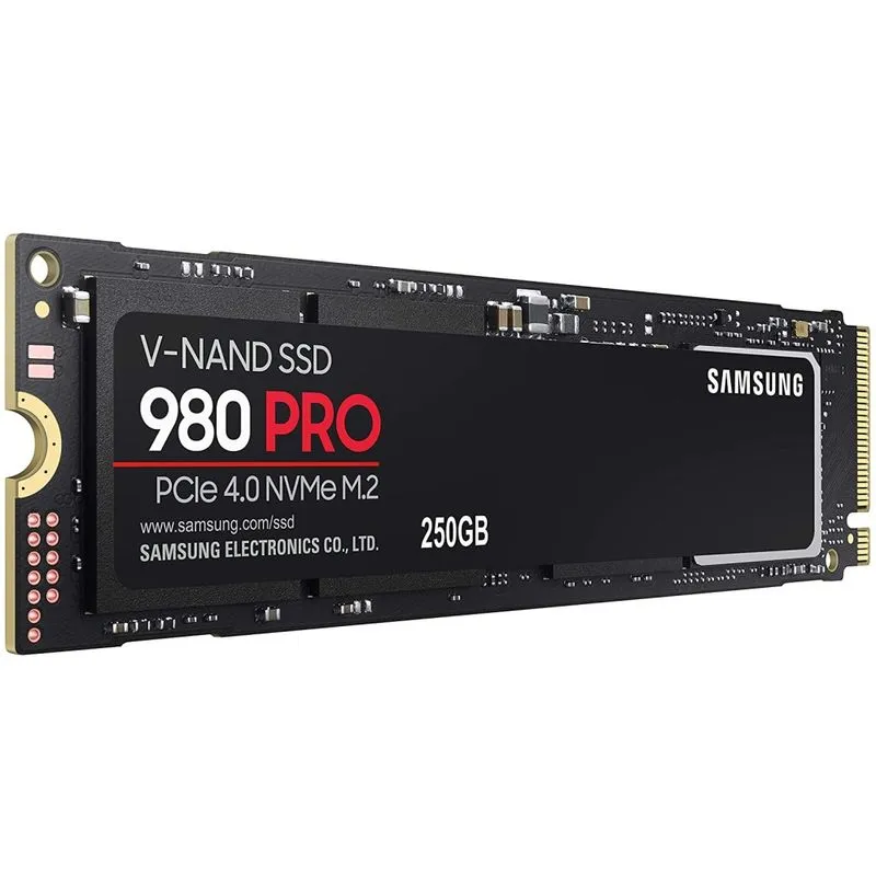 SSD - M.2 (2280 / PCIe NVMe) - 250GB - Samsung 980 Pro - MZ-V8P250B/AM