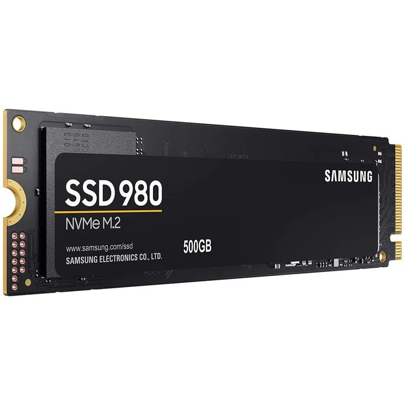 SSD - M.2 (2280 / PCIe NVMe) - 500GB - Samsung 980 - MZ-V8V500B/AM / MZ-V8V500B