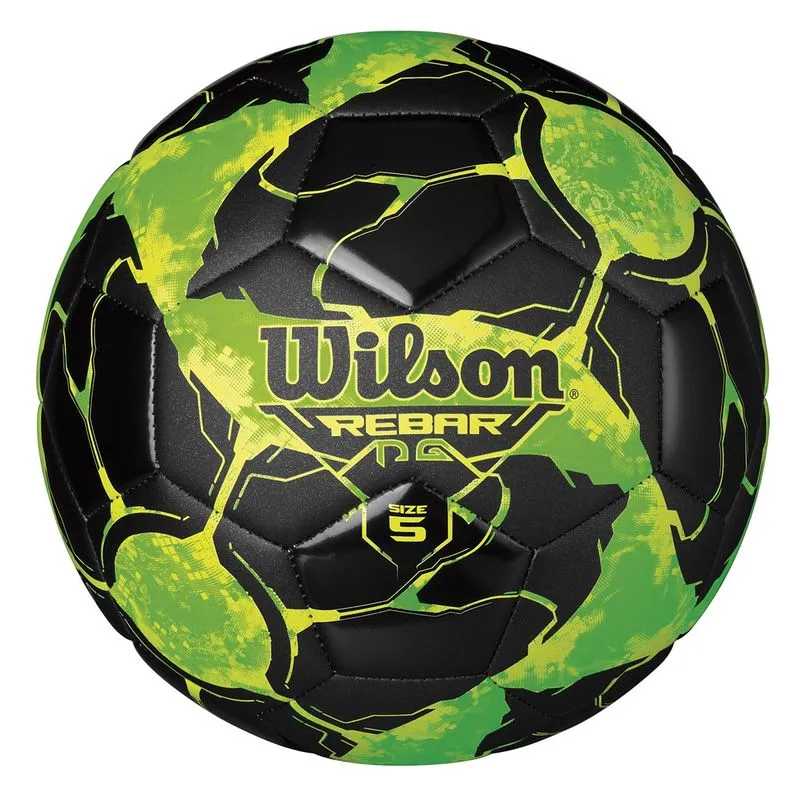 Bola Futebol de Campo REBAR NG - Wilson Verde/Preta