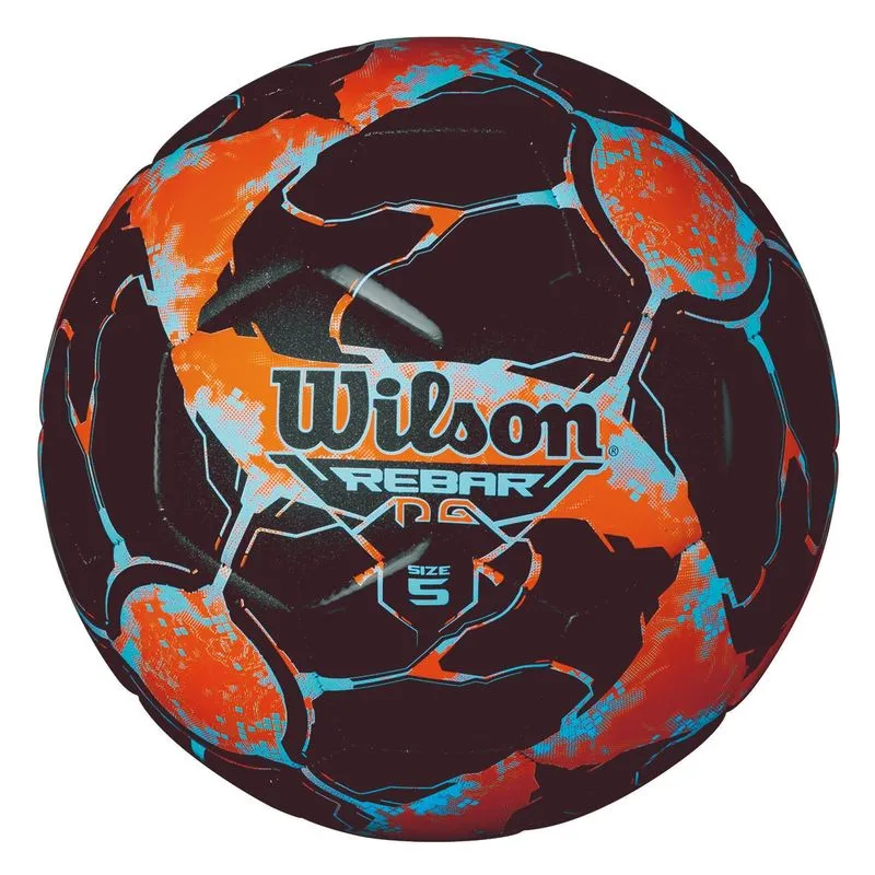 Bola Futebol de Campo REBAR NG - Wilson Laranja/Preta