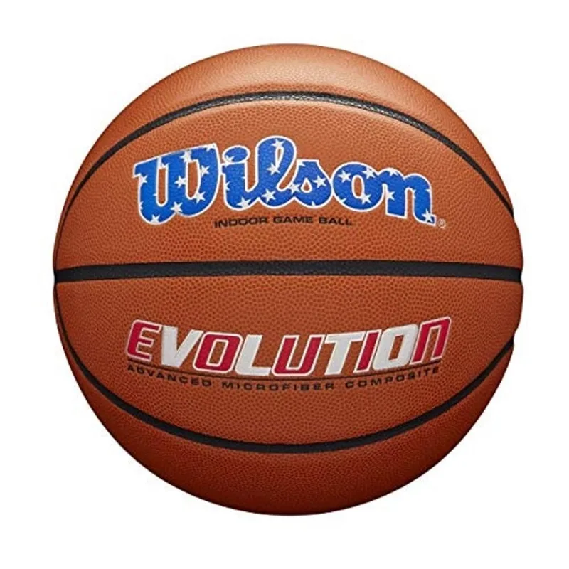 Wilson Evolution Indoor Game Basketball - eua, Tamanho 7 - 29,5