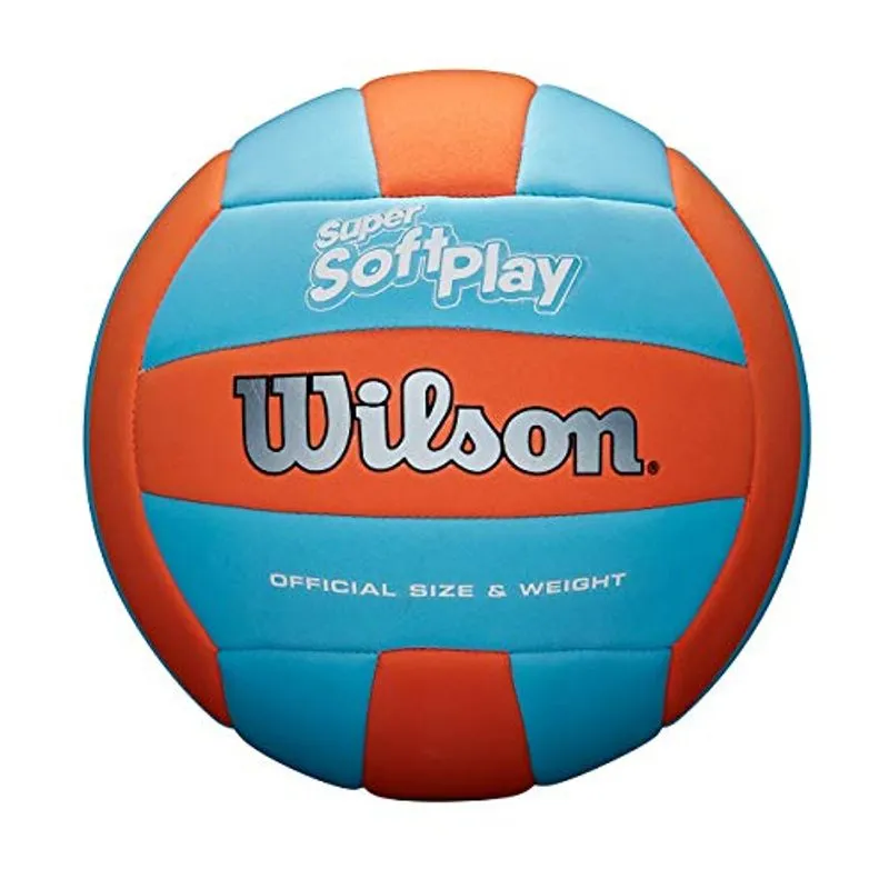 Wilson Super Soft Jogo De Voleibol - Laranja/azul