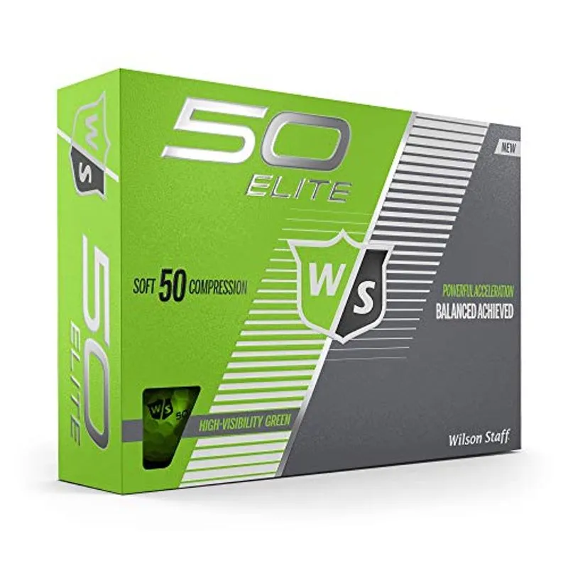 Wilson Staff Cinquenta Bola De Golfe De Elite, Verde