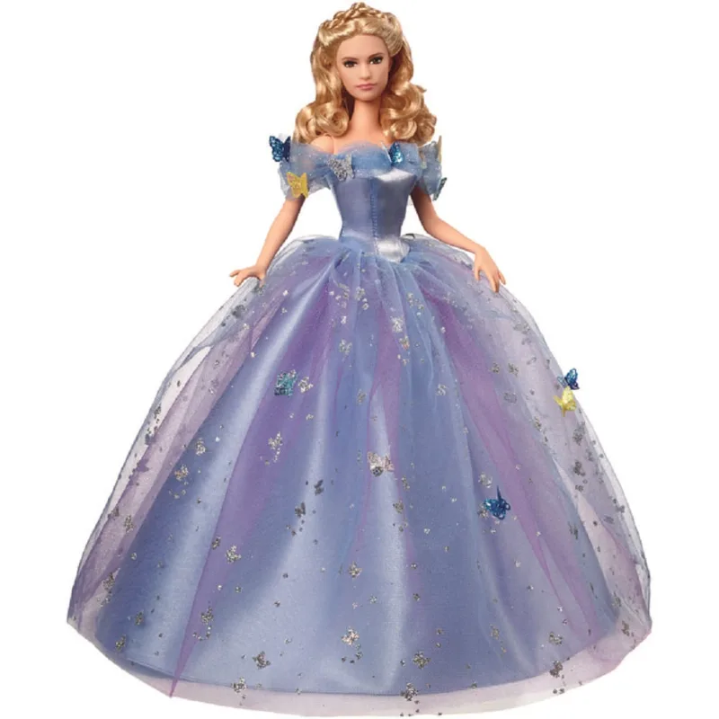 Boneca Princesas Disney Colecionável - Cinderela Luxo - Mattel