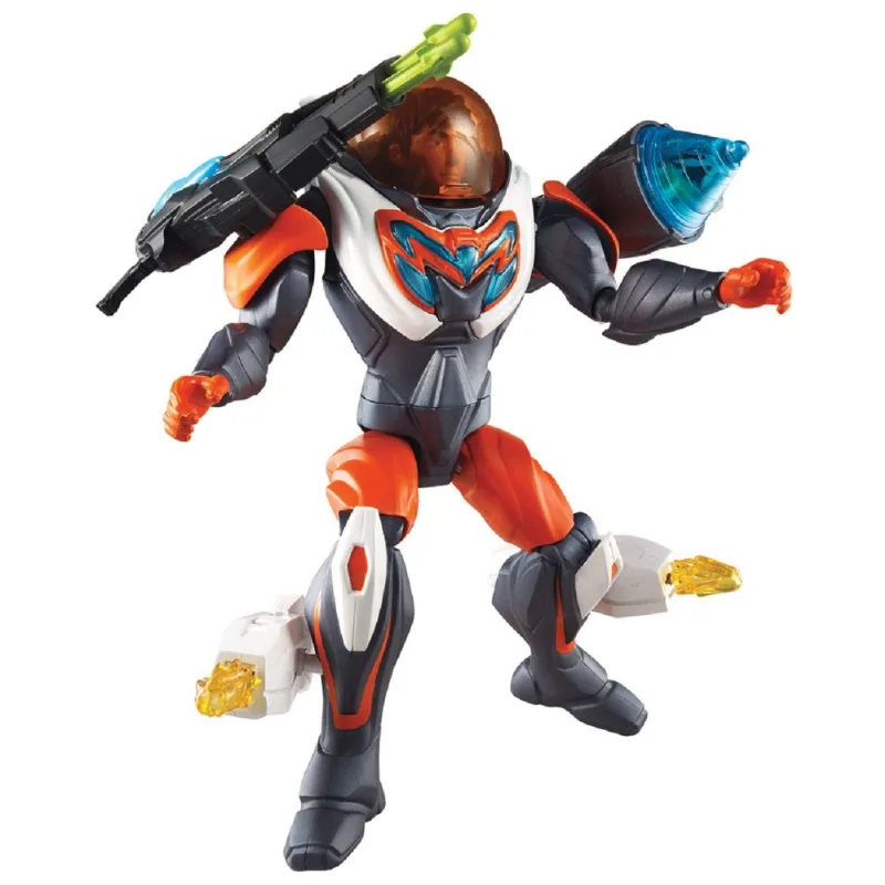 Boneco Max Steel - Max Lançador de Mísseis