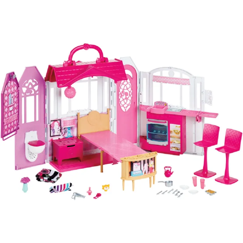 Barbie Family - Nova Casa de Férias com Luzes e Sons