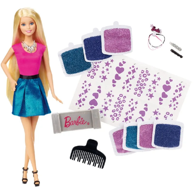 Boneca Barbie Fashion And Beauty - Glitter No Cabelo