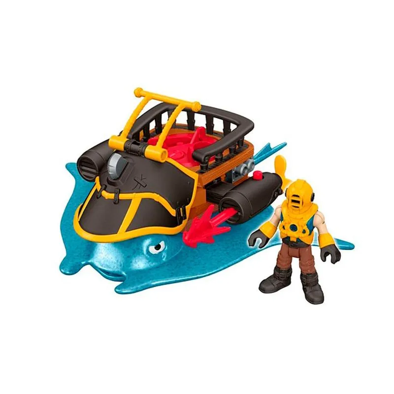 Playset Imaginext - Capitão Neno & Stingray - Fisher-Price