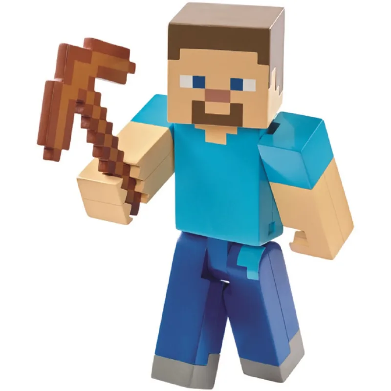 Minecraft - Boneco Steve Minerador Grande Dnh09