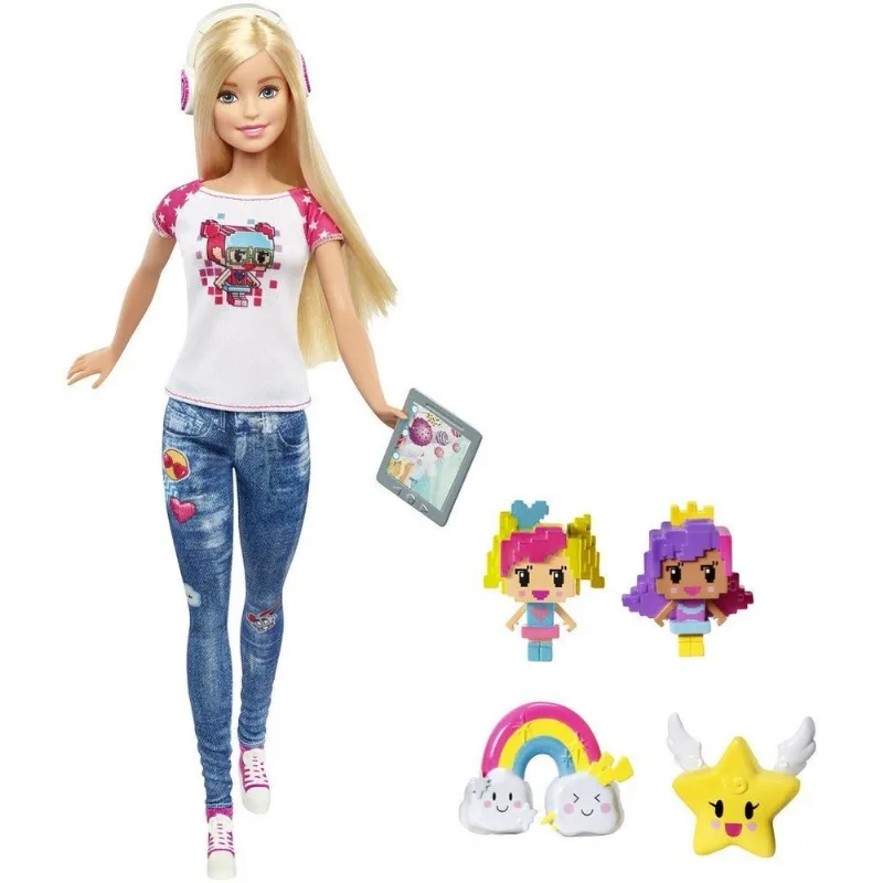 Boneca Barbie Filme em Um Mundo de Video Game - Mundo Real Dtv96