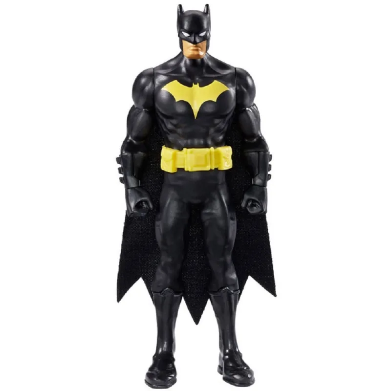 Boneco Batman Preto - Liga da Justiça - 15cm Dwv37