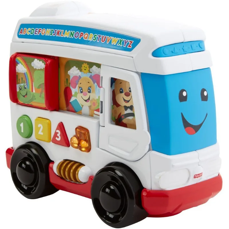Ônibus do Cachorrinho Aprender e Brincar Fisher-Price