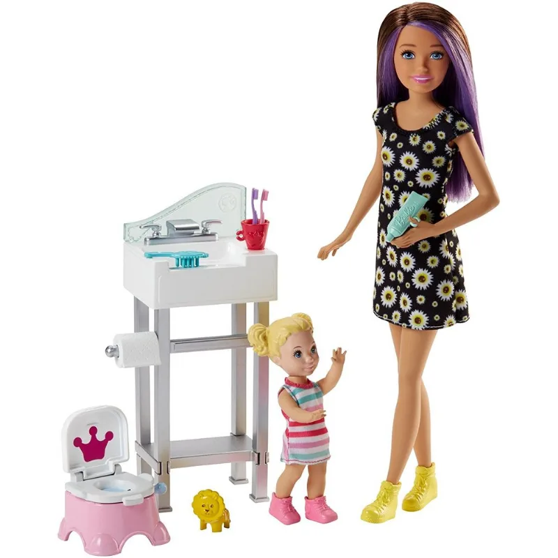 Barbie - Boneca Skipper Babysitter Fjb01