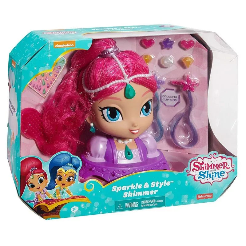 Conjunto De Brinquedos Fisher-price Nickelodeon Shimmer E Shine Shimmer
