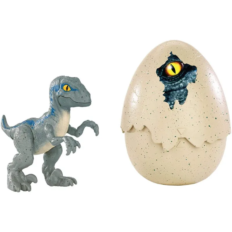 Jurassic World - Dino Ovos Jurássicos - Velociraptor Blue Fmb92