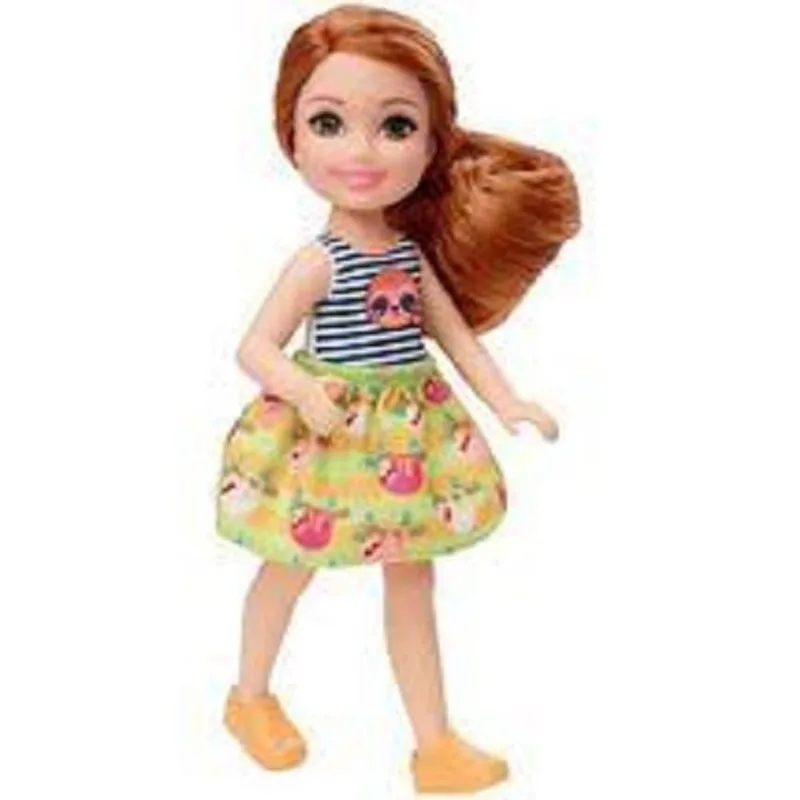 Boneca Barbie Família Chelsea Club - Menina Bicho-Preguiça