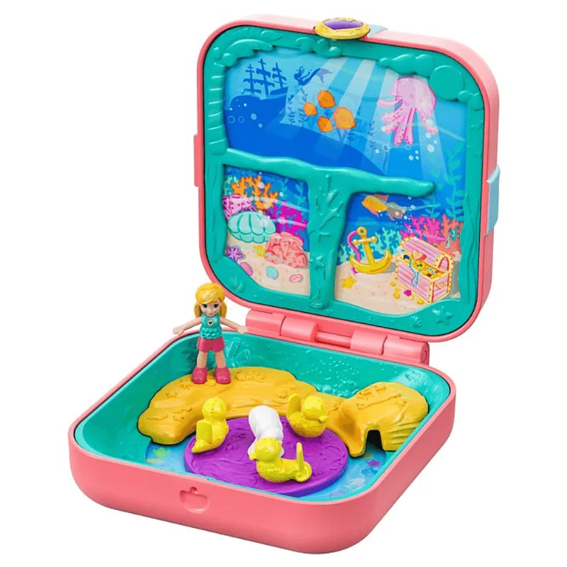 Polly Pocket - Playset e Mini Boneca - Caverna da Sereia Gdk77