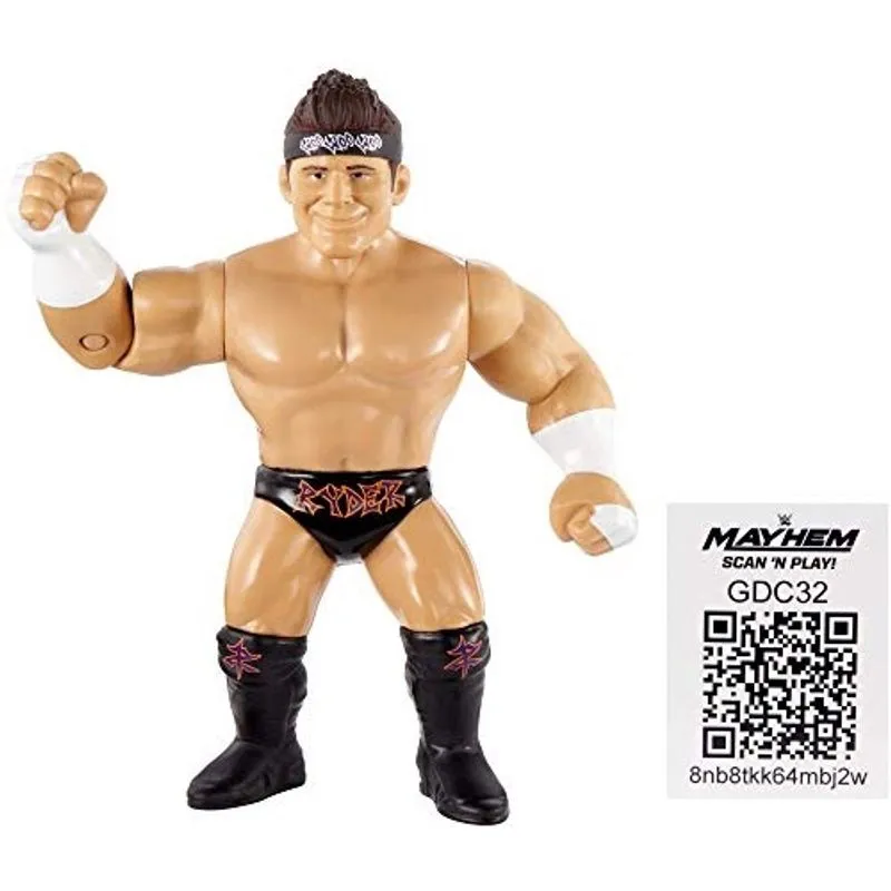 Wwe Zack Ryder Retro App Figura de Ação