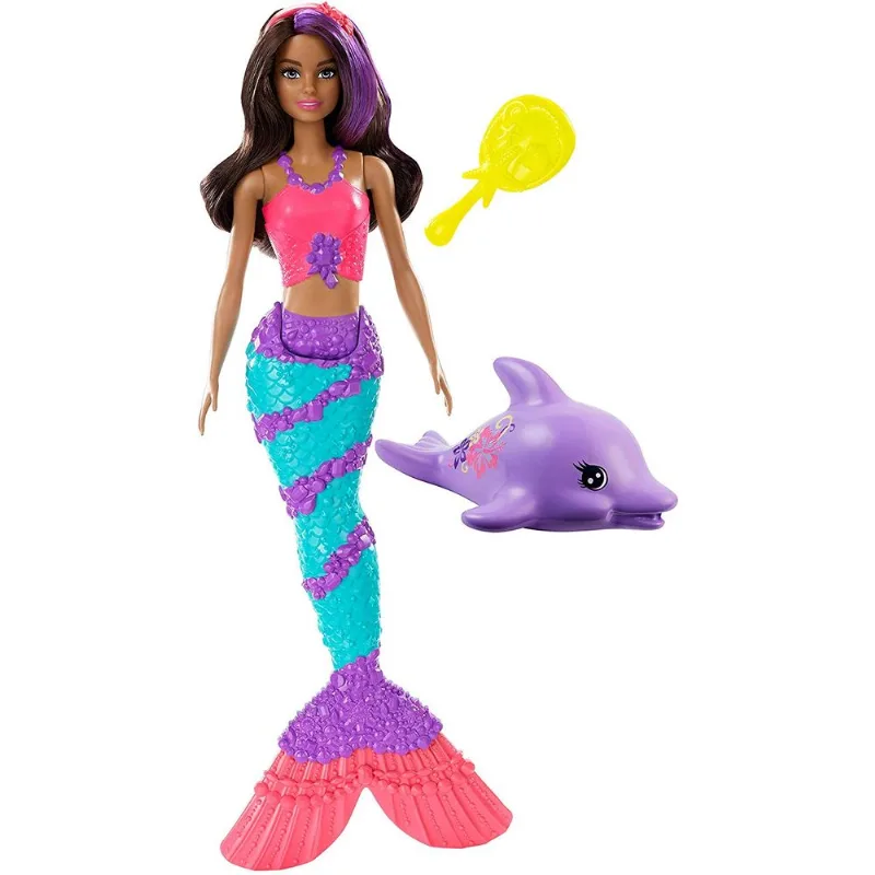 Barbie Dreamhouse Adventures - Sereia Morena Ggg59
