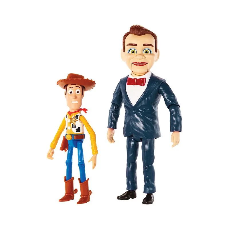 Bonecos Woody e Dummy Toy Story 4 Mattel Disney