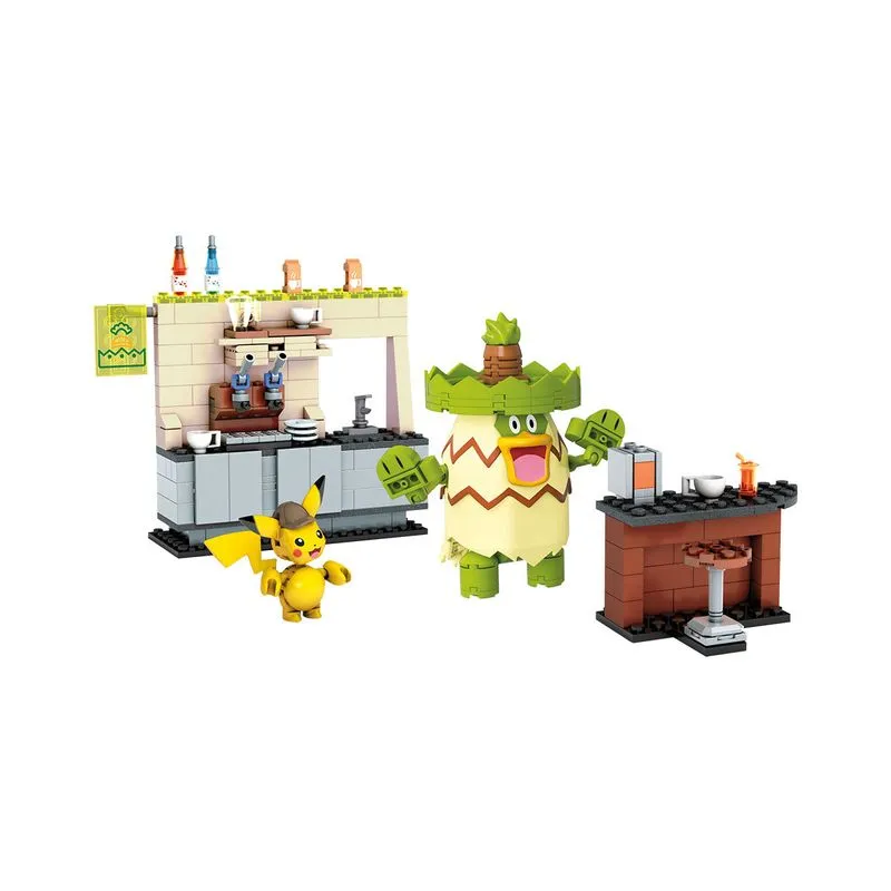 Blocos de Montar Mattel Detective Pikachu Mega Contrux GGK27