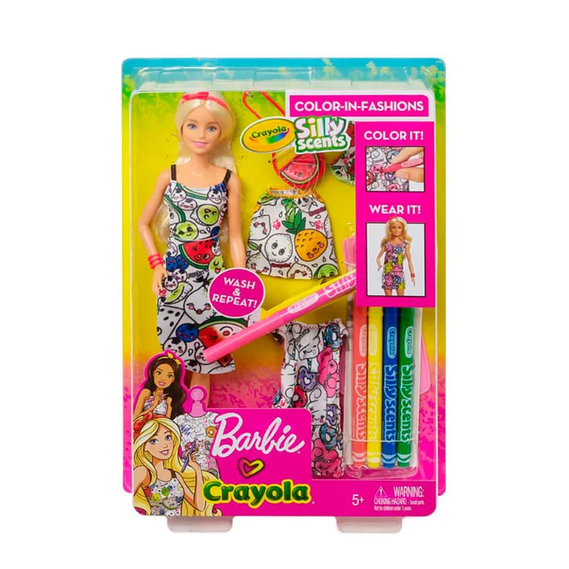 Barbie Crayola Pintando seu Estilo - Mattel