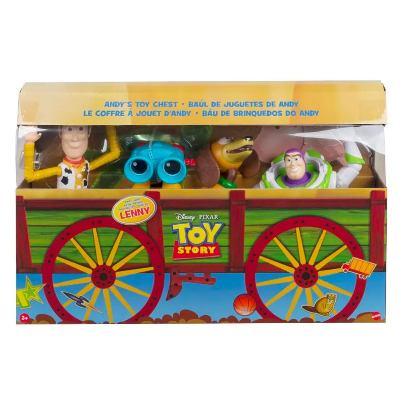 Baú de Brinquedos do Andy Toy Story - Mattel