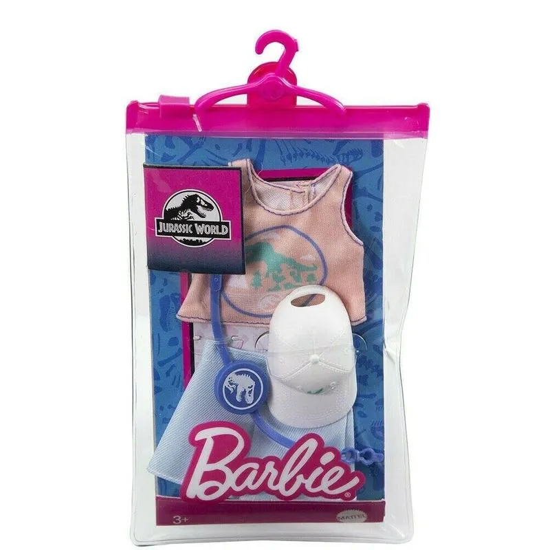 Roupa De Boneca Barbie Jurassic World Dominion Com 2 Acessórios