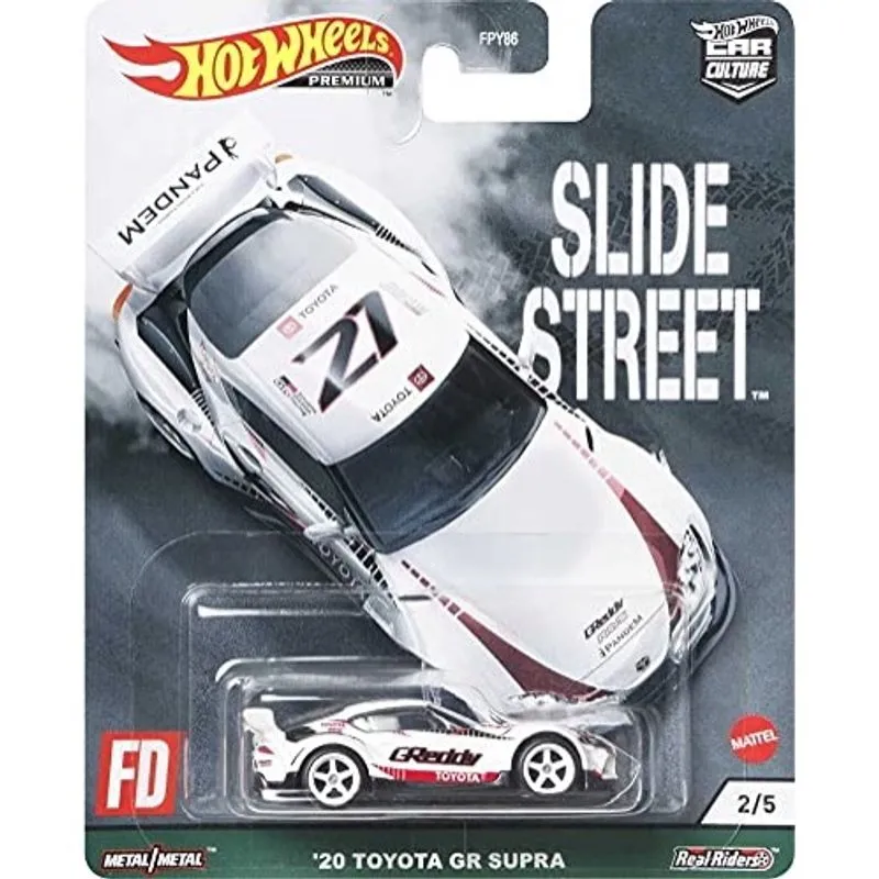 Hot Wheels Carro Cultura Circuito Legends Veículos para 3 Crianças Anos De Idade & Up, Coleção Premium de Cultura de Carros 1:64 Veículos em Escala