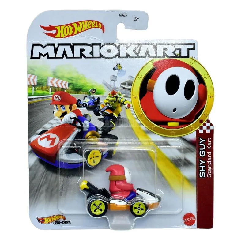 Hot wheels mario kart - shy guy - standard kart