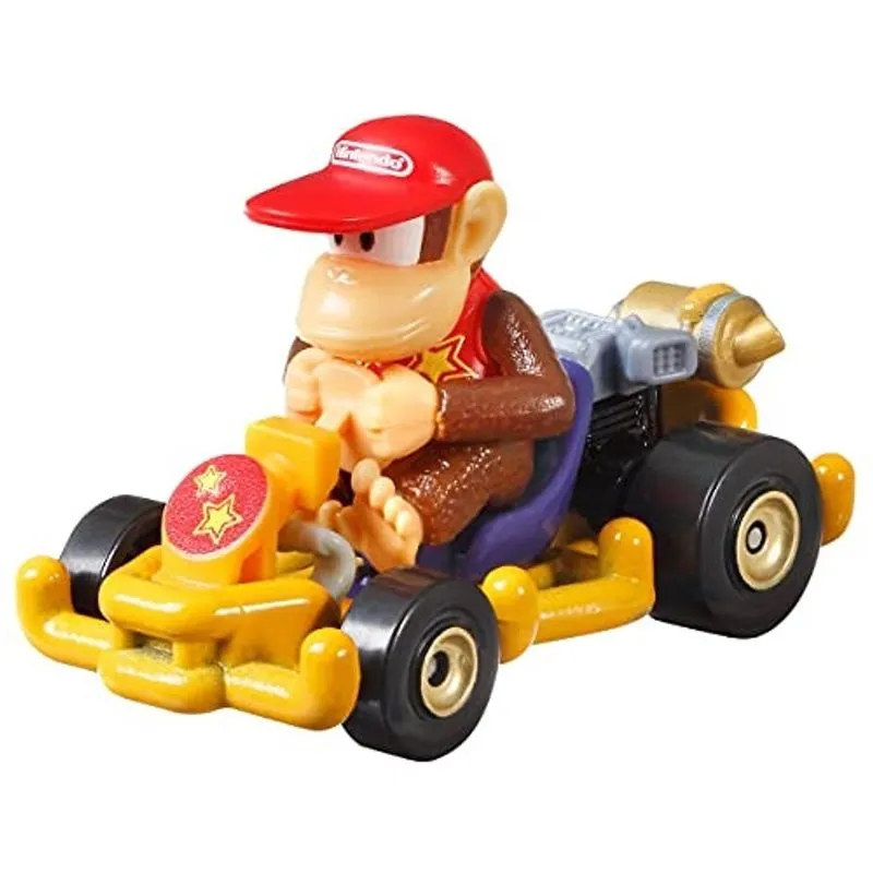 Hot Wheels Mario Kart Diddy Kong Diecast Car Pipe Frame
