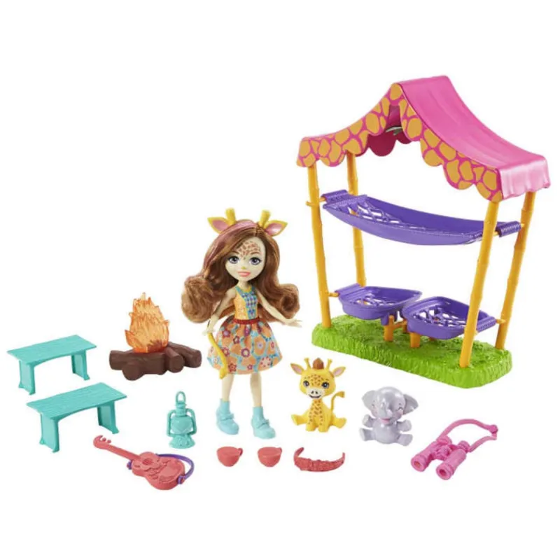 Playset Enchantimals Acampamento de Safari - Mattel