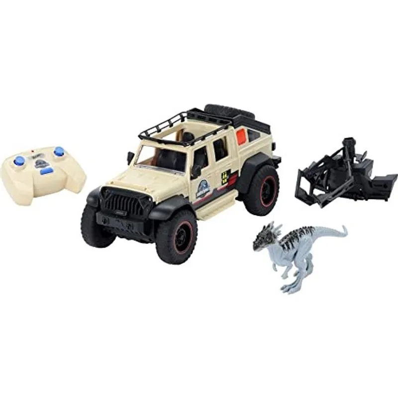 Caixa de fósforos rc Jurassic World Dominion Jeep Gladiator, 6 polegadas