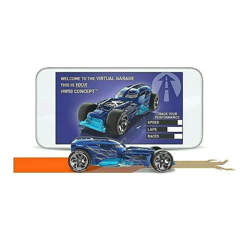 Veículo De Identificação Conceitual Hot Wheels Limited Run Fxb45 Hw50