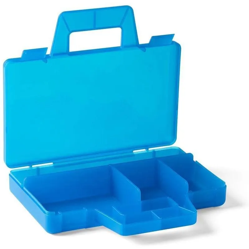 Quarto Copenhague Lego Sorting Box To-go - Caso De Viagem Com Divisórias Organizadoras - Azul