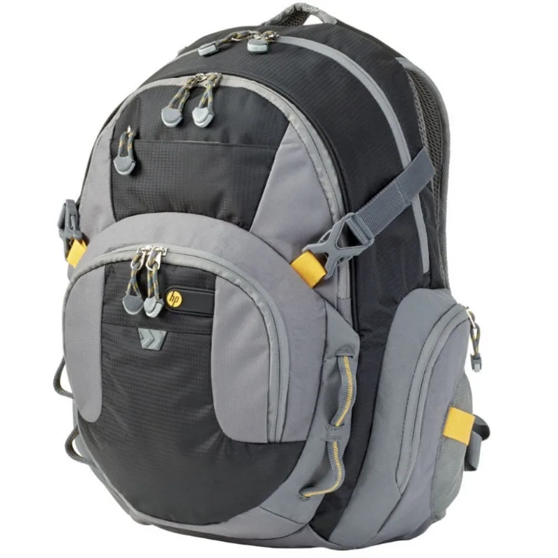 Mochila p/ Notebook (15,6pol) - HP Full Featured - F3W19AA - Preta/Cinza